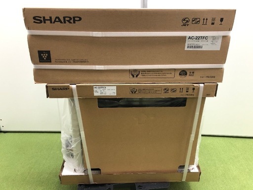 『受け渡し予定者決定しました』標準取付工事費込み！2025年モデル 新品未開封  SHARP エアコン 6畳用 2.2kW プラズマクラスター 除菌 脱臭 AC-22TFC YD12022