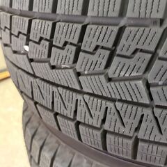 ヨコハマ iceGUARD iG70 195/50R16 84Q スタッドレス 4本セット バリ山 ロードスター使用の画像