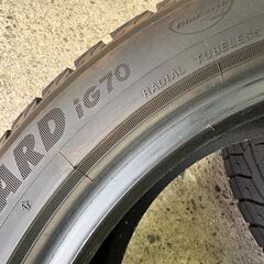 ヨコハマ iceGUARD iG70 195/50R16 84Q スタッドレス 4本セット バリ山 ロードスター使用の画像