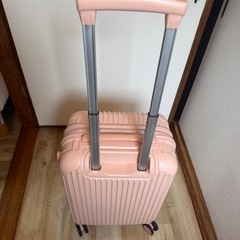 スーツケース　【ピンク】の画像