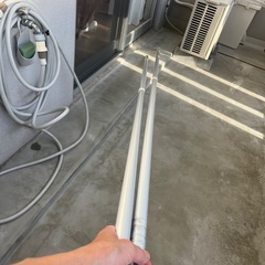 アルミ物干し竿　差し上げますの画像