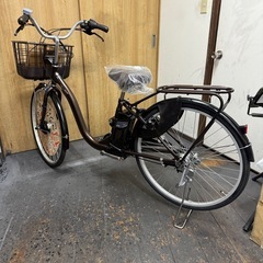 新車　電動自転車　アサヒサイクル evolヴィヴァーチェ　33km走行　26インチの画像