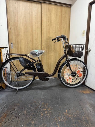 新車 電動自転車 アサヒサイクル evolヴィヴァーチェ 33km走行 26インチ