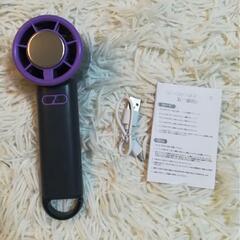 新品！ハンディファン　強力　携帯扇風機5段階　軽量　小型　静音　大風量　暑さ対策の画像