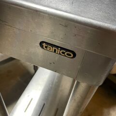 【リユースショップスパークル】ステンレス作業台　No.191　tanico　タニコー　業務用　厨房機器　調理台　厨房　 店舗　店舗用品　キッチン　配送設置可能♪の画像