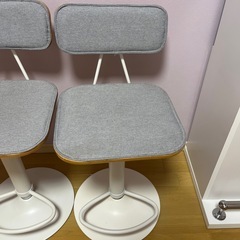 昇降椅子2脚の画像