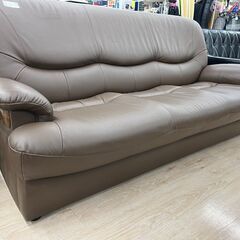 ジモティー割引🏷️【ジャングルジャングル 岸和田和泉インター店】ソファ カリモク チターノ ブラウン 和泉市 堺市 岸和田市 泉大津市 高石市 泉北郡熊取町の画像