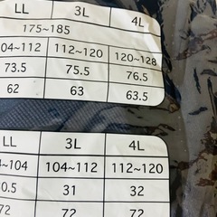 裏起毛　スウェット（３L）の画像