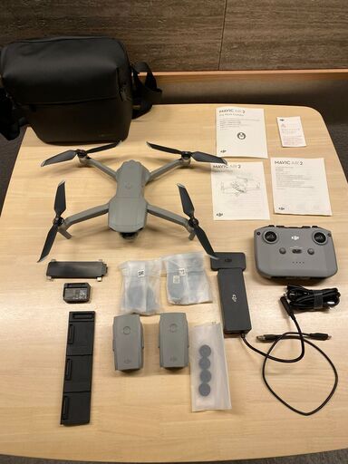 【DJIドローン】Mavic Air 2 コンボ+プロペラガード+プロペラホルダ