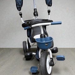 手押し棒付き三輪車 美品 半額以下の画像