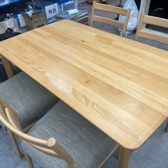 【美品】ニトリ Nコレクション ダイニングテーブルセット (5点...