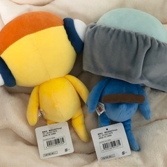 クルルとドロロのぬいぐるみ ケロロ軍曹のグッズの画像