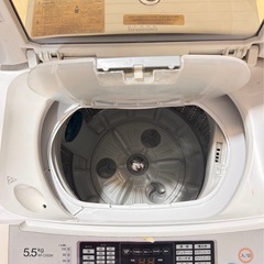 LG 洗濯機WF-C55SW 5.5KGの画像