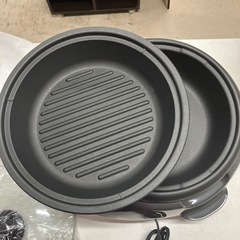 A2512-363 料理名人　みぞ付きやき肉プレート&グリル鍋　2003年製　新品未使用品の画像