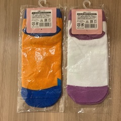 新品　お菓子ソックス2点の画像