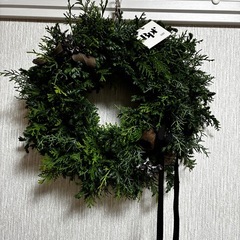 クリスマスリースの画像