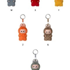 ラブブ　The Monsters PIN FOR LOVE(N-Z) ミニラブブの画像