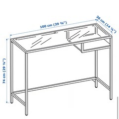 【おまとめ優先】IKEA ヴィットショー ラップトップテーブルの画像