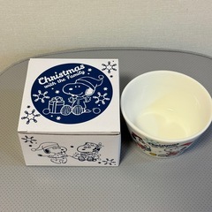 スヌーピー　ミニボウル　クリスマスデザインの画像