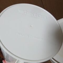 ステルトン　stelton バキュームジャグ　魔法瓶　白　北欧の画像