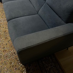 【25or26引き取り限定】3人がけソファ の画像