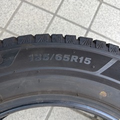 スタッドレス　ブリザック　VRX3 185/65R15 2024年製造の画像