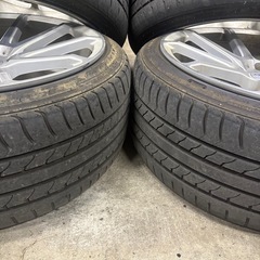 ハイペリオン 19インチ 9.5J +38 PCD114.3 5穴 タイヤ付き ホイールセットの画像