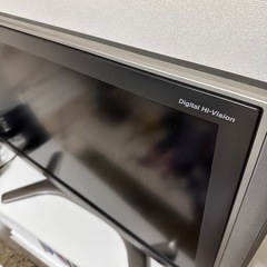 SHARP37インチ液晶テレビの画像