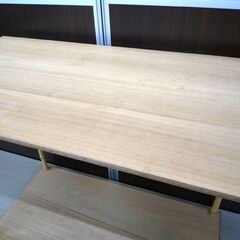 茶道 茶道具 竹台子 横幅 約75cm 高さ 約60cm 台に割れあり 中古 苫小牧西店の画像