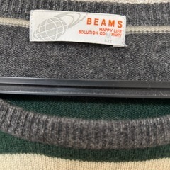 ビームス　カシミヤセーター　Mサイズ の画像