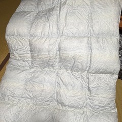 決まりました！羽毛掛布団の画像