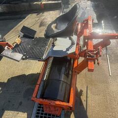 【福岡県みやま市】テーラーセット 乗用麦踏みローラー 7連 1400ｍｍ ふみふみ号 テーラー用 麦ふみ 牽引 管理機 アタッチメントの画像