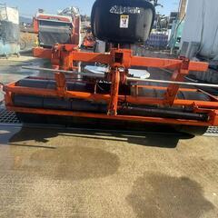 【福岡県みやま市】テーラーセット 乗用麦踏みローラー 7連 1400ｍｍ ふみふみ号 テーラー用 麦ふみ 牽引 管理機 アタッチメントの画像