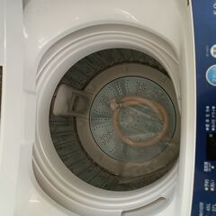 ★リユースのサカイつくば店★TK7676 AQUA 洗濯機 AQW-H5 5.0kg 19年製 動作確認／クリーニング済み　【リユースのサカイつくば店】 の画像