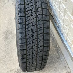 【受渡先確定】スタッドレスタイヤ＆ホイール　ブリジストン　155/65R14　4本セット　ホイールナット付きの画像