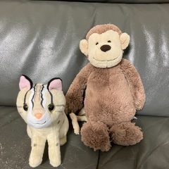 ぬいぐるみたちの画像