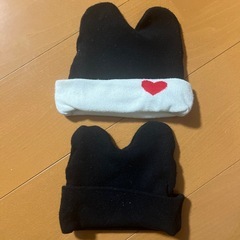 ベビー ニット帽2点の画像