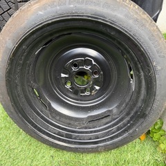 軽自動車  テーパータイヤ スペアタイヤの画像