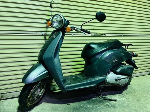 【売約済】実働 BT新品 バリ溝 ホンダ AF61 トゥデイ 4スト 原付 バイク スクーター ガンメタ