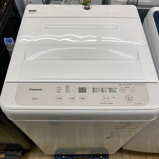 Panasonic 5.0kg全自動洗濯機【リサイクルフカツ岡崎倉庫店】251213SM-18