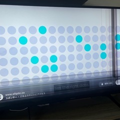 ジャンク　BRAVIA  43型の画像