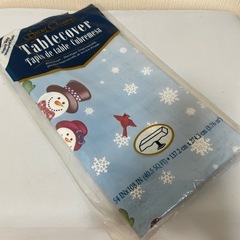 クリスマス柄ビニールクロスの画像