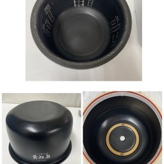 R674 ☀️ MITSUBISHI IH炊飯ジャー 5.5合炊き 17年製 NJ-VV107 ⭐ 動作確認済 ⭐ クリーニング済の画像