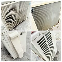 【❗️✨引越し・買替えに✨❗️】富士通 nocria ルームエアコン 2018年製 6畳用 ✨簡易清掃・動作確認済み❗️の画像