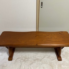 木製ベンチチェアー
の画像