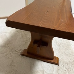 木製ベンチチェアー
の画像