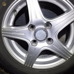 スタッドレスタイヤホイールセット　オートバックス ノーストレック N5　155/65R13 73Qの画像