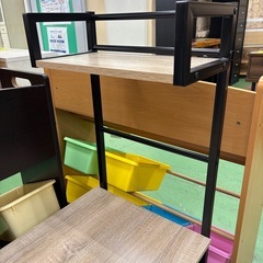 【ドリーム川西店御来店限定】☆ジモティー見たよ♪割引☆ロータイプデスク　クリーニング済み 【2125560000040571】の画像