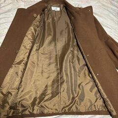 【499円】レディースコート★サイズ９AR★色ベージュ★細かな染み有りの画像