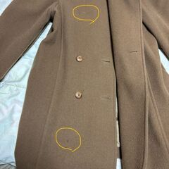【499円】レディースコート★サイズ９AR★色ベージュ★細かな染み有りの画像